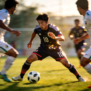 球星张伟作为中场核心组织进攻的英姿